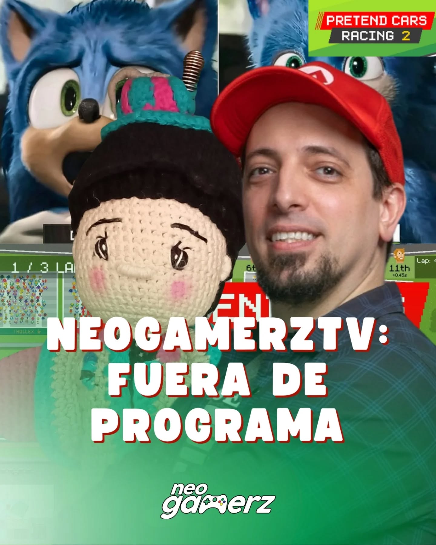 Lunes de "Fuera de programa"

Programa especial de cumpleaños del Jefe 🎉.

Repasamos las noticias de la semana: 

- El tole tole del DLSS 5 de Nvidia 👀 
- La polémica de Pokémon Go con los mapeos de los usuarios 🗺️📷

Y jugamos el recién salido "Pretend Cars Racing 2" 🏎️🏁

Hoy 21h por nuestro canal de Youtube.

Link en Bio 

#indiegaming #gamingnews #neogamerztv #pretencarsracing2 #juegosargentinos
