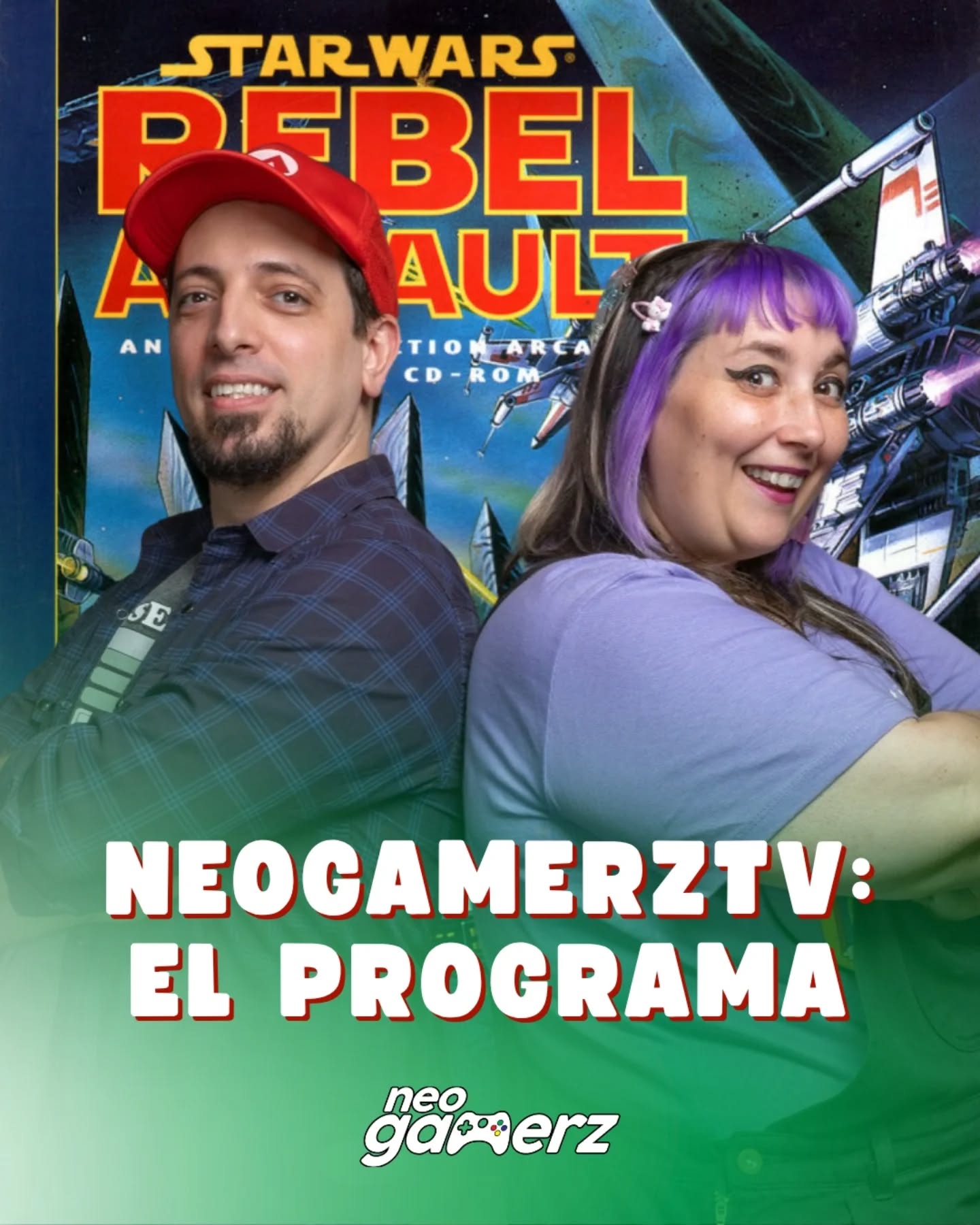 ¡May the 4th be with you changuito!

 Lunes de estrellas o estrellado, pero Lunes de #NeogamerzTv al fin.

📝 Estadísticas que dejaron la Gamescon Latam, ¿qué pasó con el DRM de Playstation? y anécdotas de Star Wars.

🎮 Jugamos el clásico "Rebel Assault"

📺 Hoy 21h por nuestro canal de Youtube.

#starwarsday #videojuegos #gaming #stream